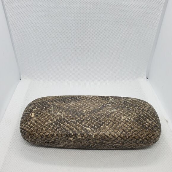 Giorgio Fedon Snakeskin Patterned Glasses Case - Picture 6 of 7